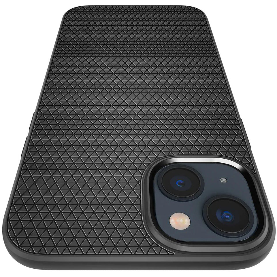 Schutzhülle Spigen Liquid Air für iPhone 14 Plus, Schwarz