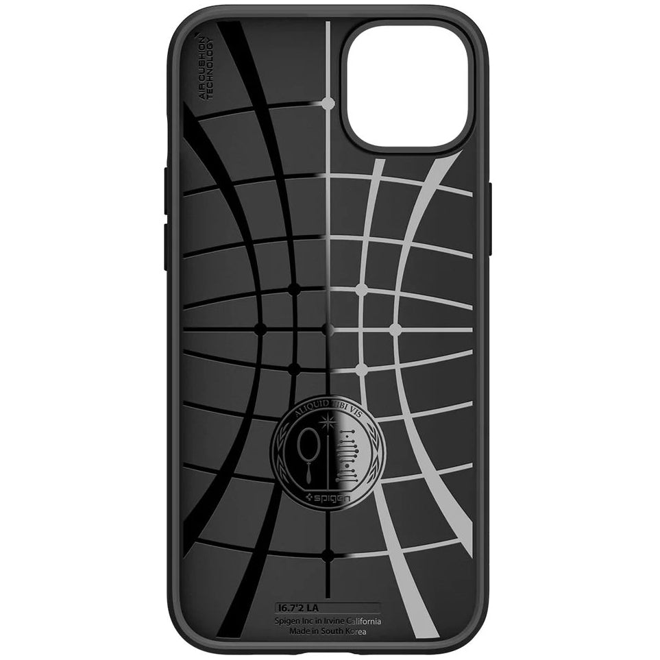 Schutzhülle Spigen Liquid Air für iPhone 14 Plus, Schwarz