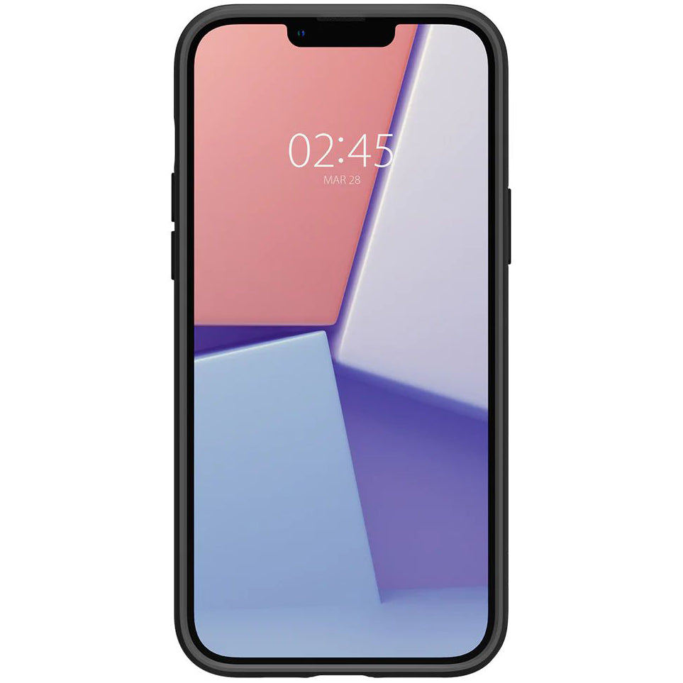 Schutzhülle Spigen Liquid Air für iPhone 14 Plus, Schwarz