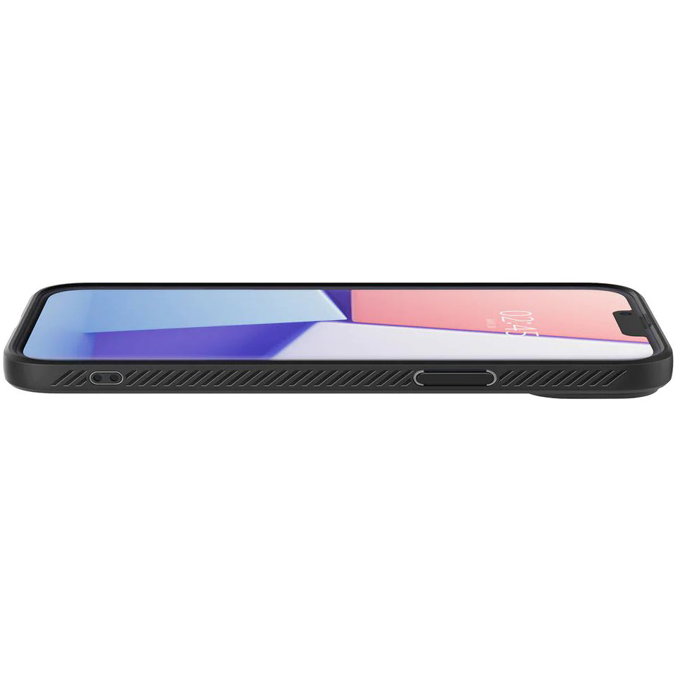 Schutzhülle Spigen Liquid Air für iPhone 14 Plus, Schwarz