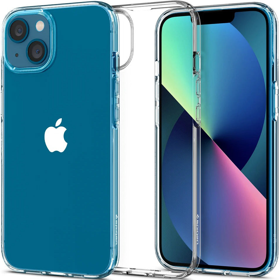Schutzhülle Spigen Liquid Crystal für iPhone 13, Transparent