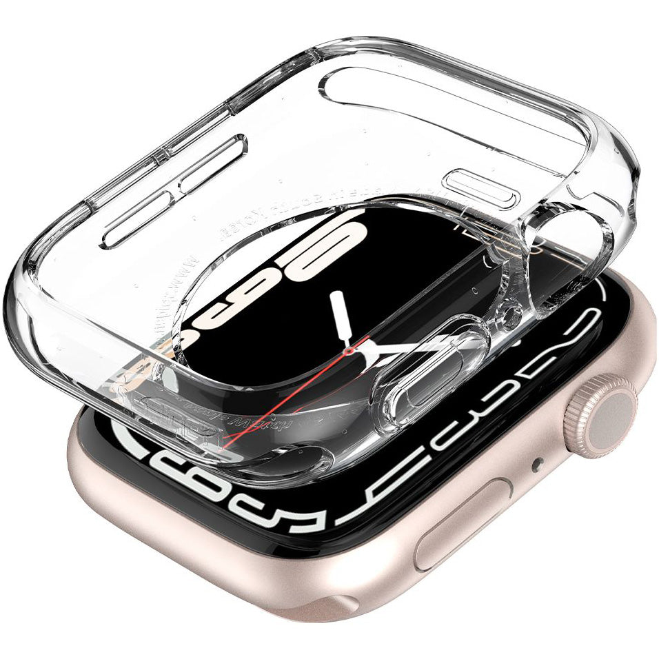 Schutzhulle Spigen Liquid Crystal fur Apple Watch 41 40 mm Transparen