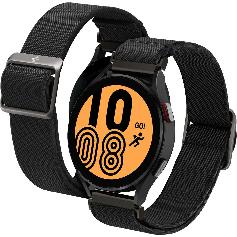 Armband Spigen Lite Fit für Galaxy Watch 20mm, Schwarz