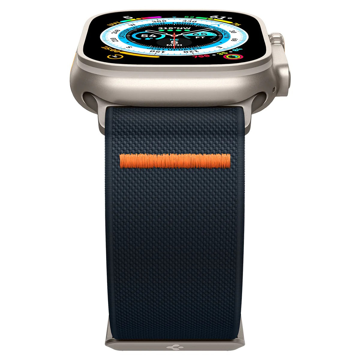 Armband Spigen Lite Fit Ultra für Apple Watch 49/46/45/44 mm, Dunkelblau