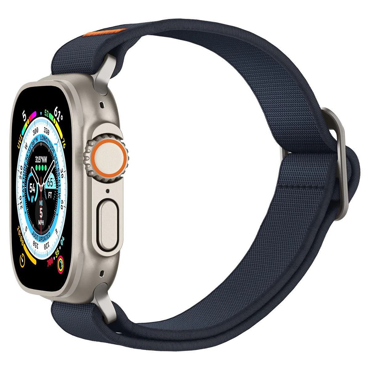 Armband Spigen Lite Fit Ultra für Apple Watch 49/46/45/44 mm, Dunkelblau