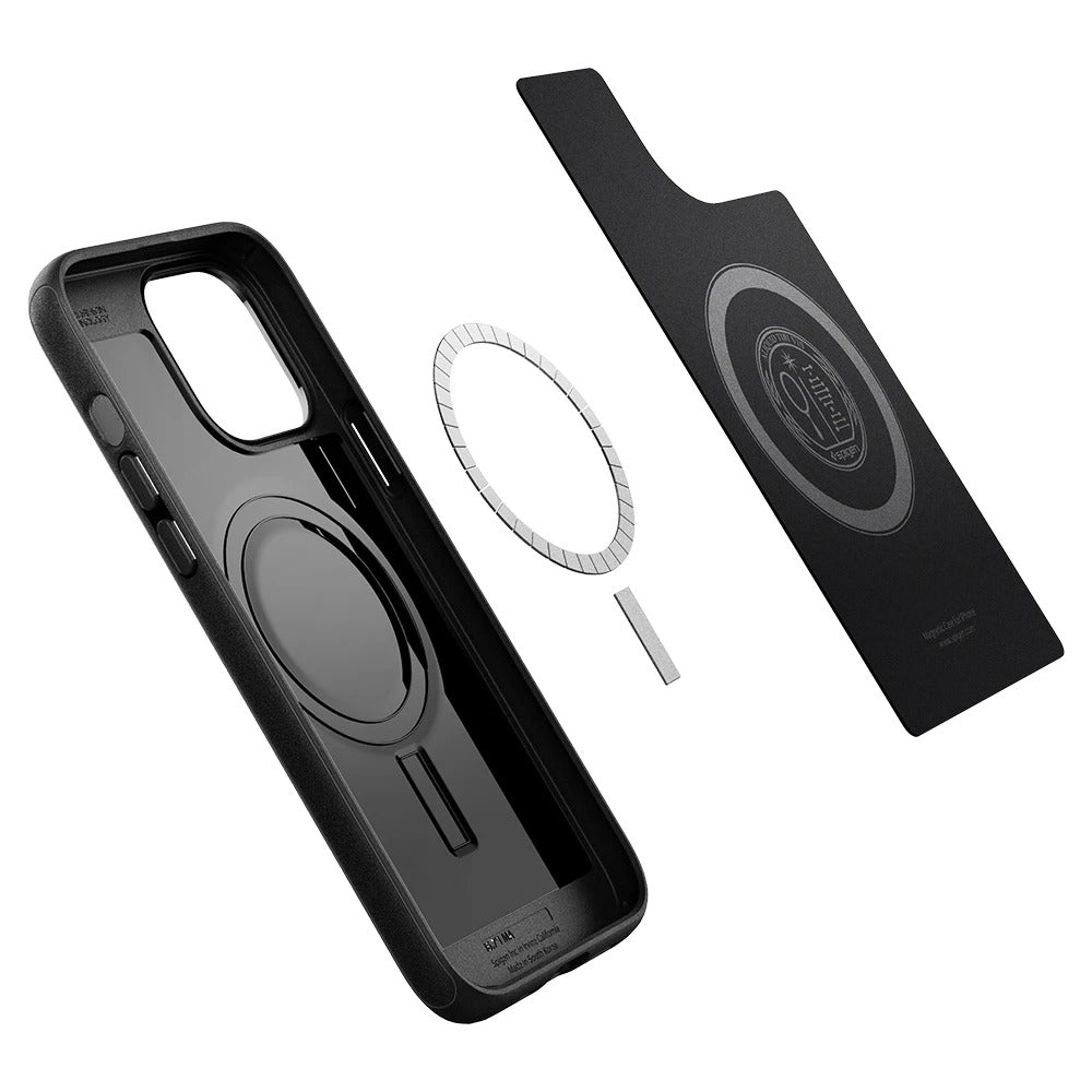 Schutzhülle Spigen Mag Armor MagSafe für iPhone 13 Pro, Schwarz