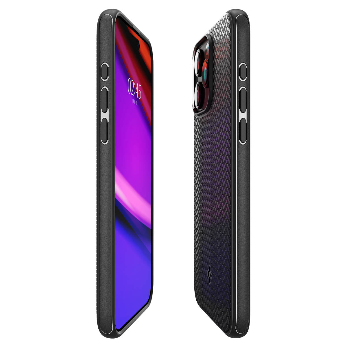 Schutzhülle Spigen Mag Armor mit MagSafe für Apple iPhone 15 Pro Max, Schwarz