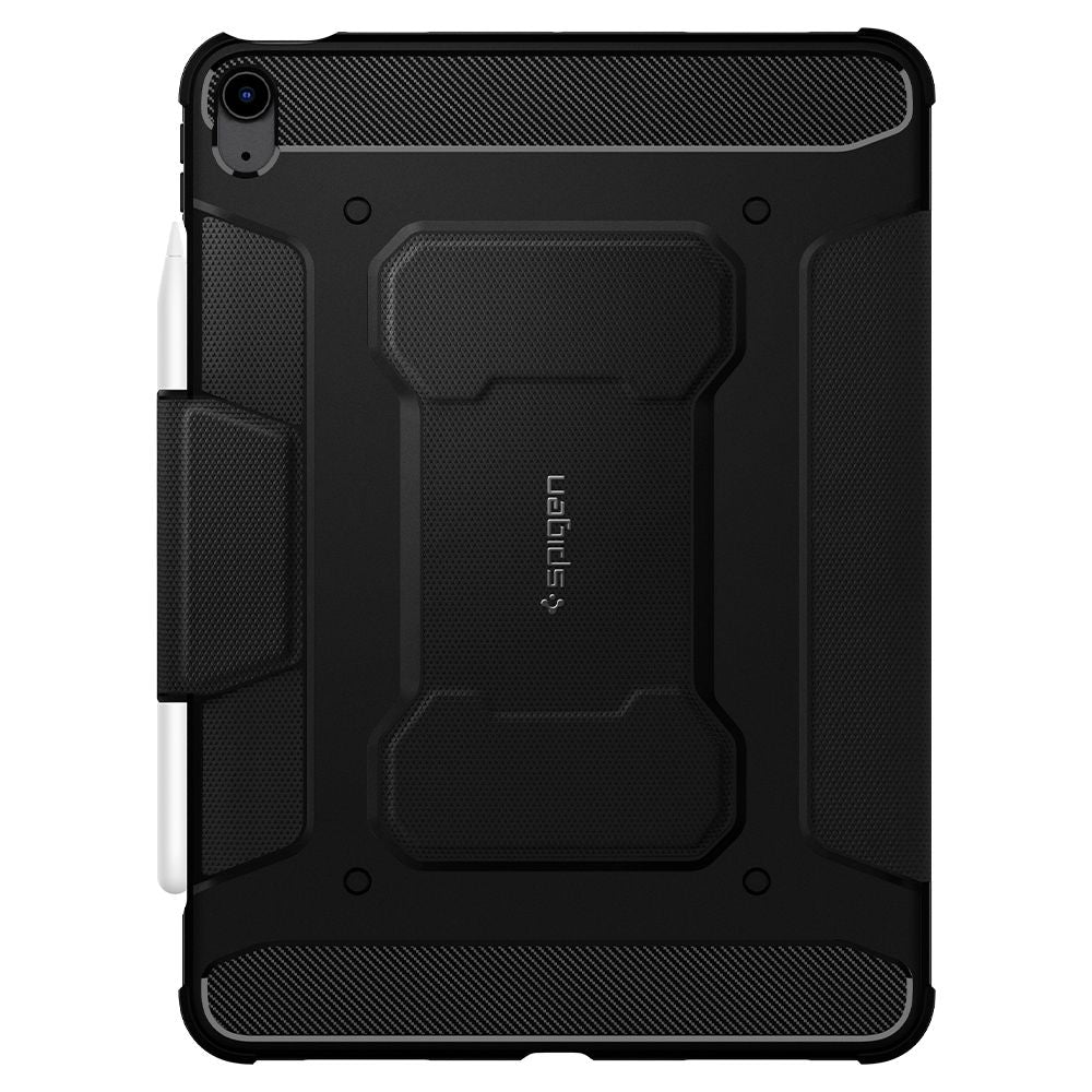 Schutzhülle für iPad Air 11" / 10.9" 2020-2026, Spigen Rugged Armor Pro, Schwarz