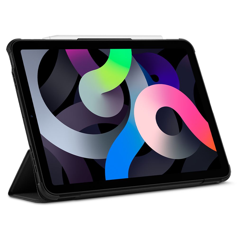 Schutzhülle für iPad Air 11" / 10.9" 2020-2026, Spigen Rugged Armor Pro, Schwarz
