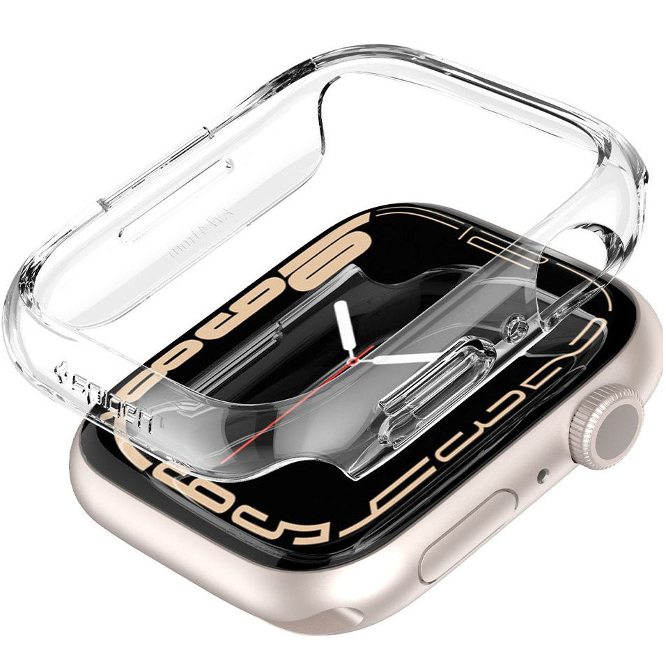 Schutzhülle Spigen Thin Fit für Apple Watch 41 mm, transparent