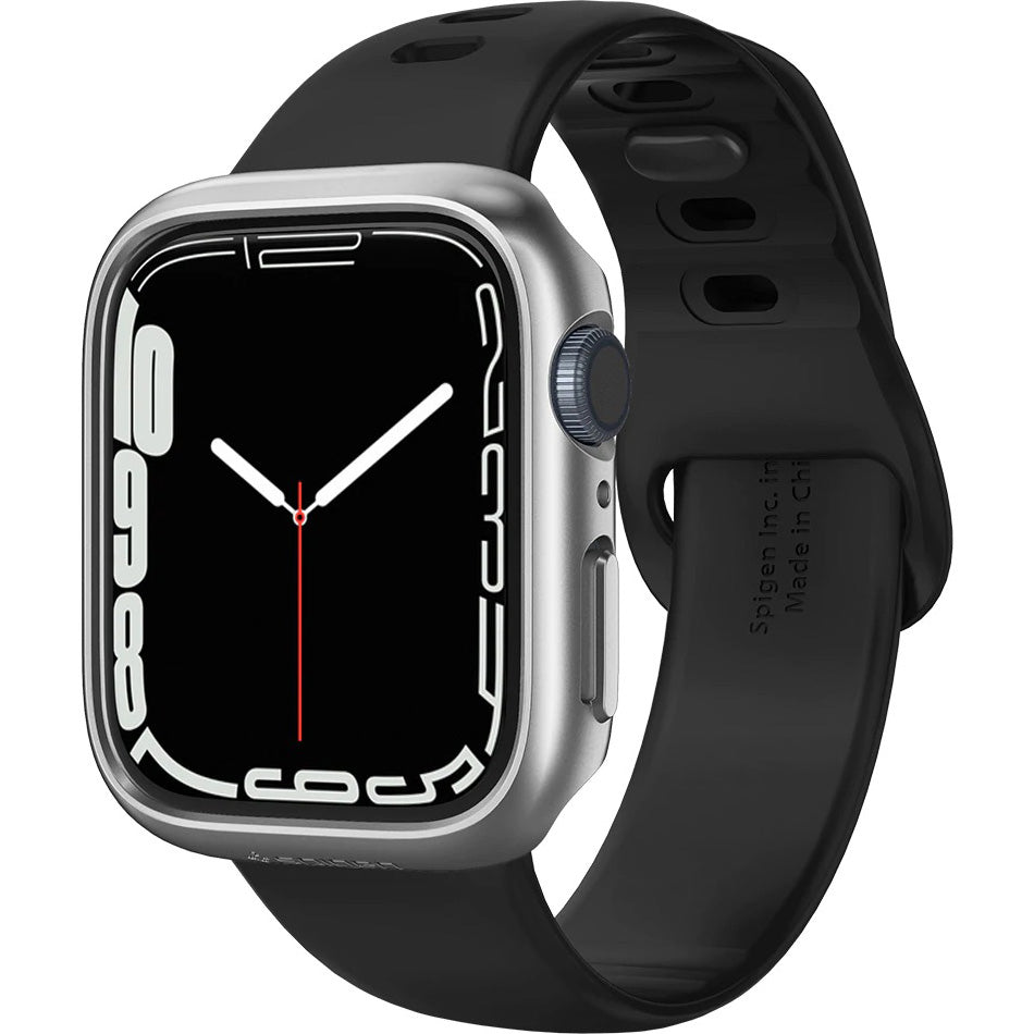 Schutzhülle Spigen Thin Fit für Apple Watch 45 mm, Graphitgrau