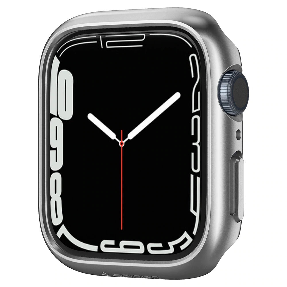 Schutzhülle Spigen Thin Fit für Apple Watch 45 mm, Graphitgrau