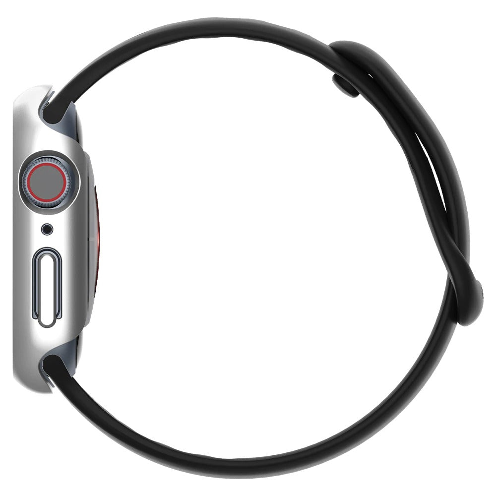 Schutzhülle Spigen Thin Fit für Apple Watch 45 mm, Graphitgrau