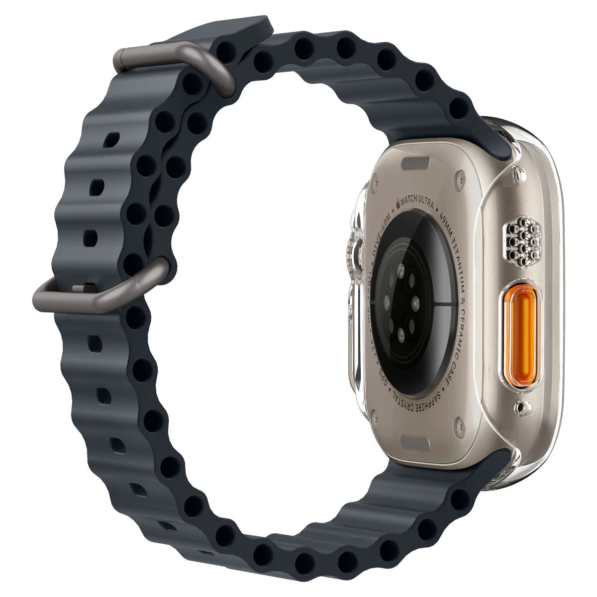 Schutzhülle Spigen Thin Fit für Apple Watch Ultra 3/2/1 49 mm, Transparent