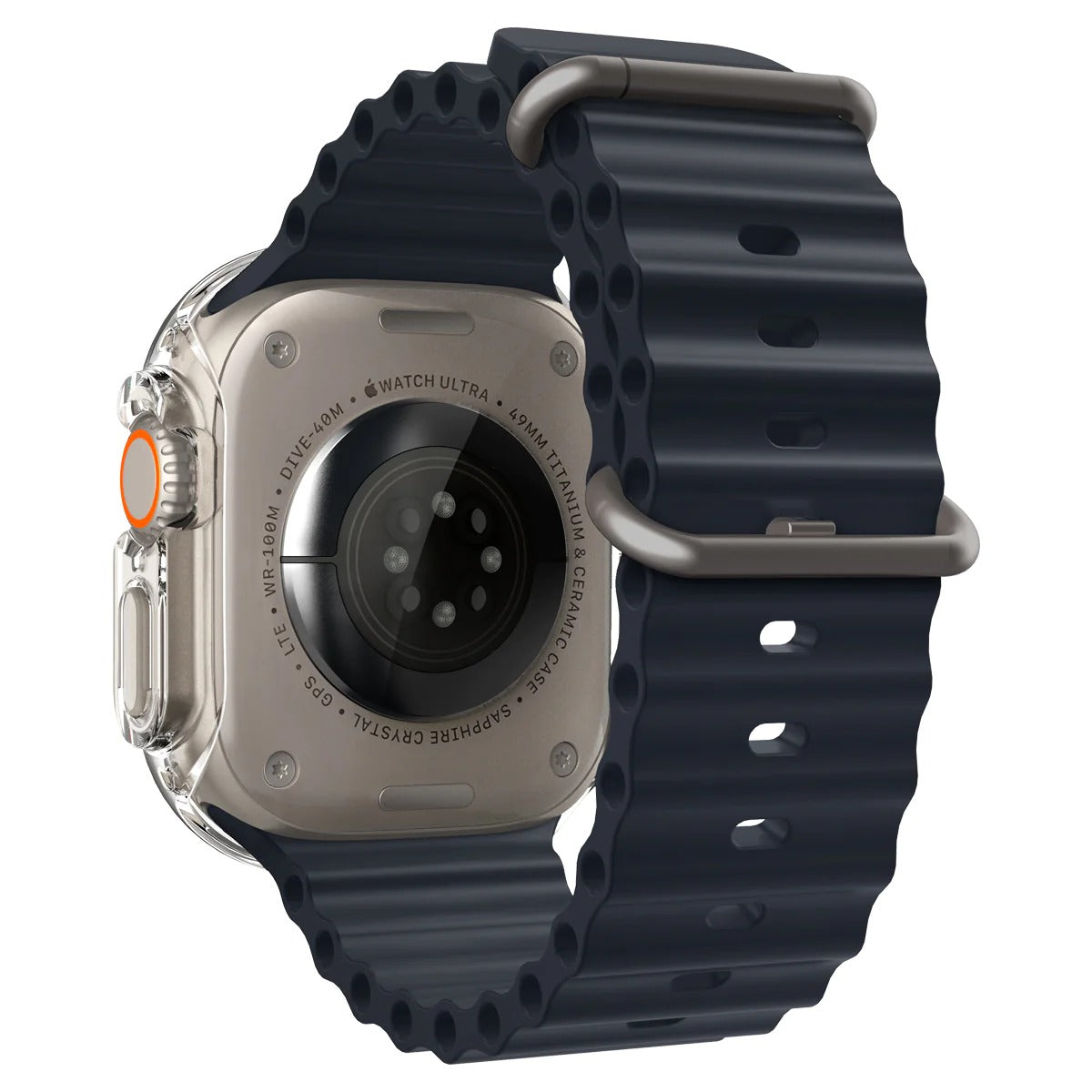 Schutzhülle Spigen Thin Fit für Apple Watch Ultra 3/2/1 49 mm, Transparent
