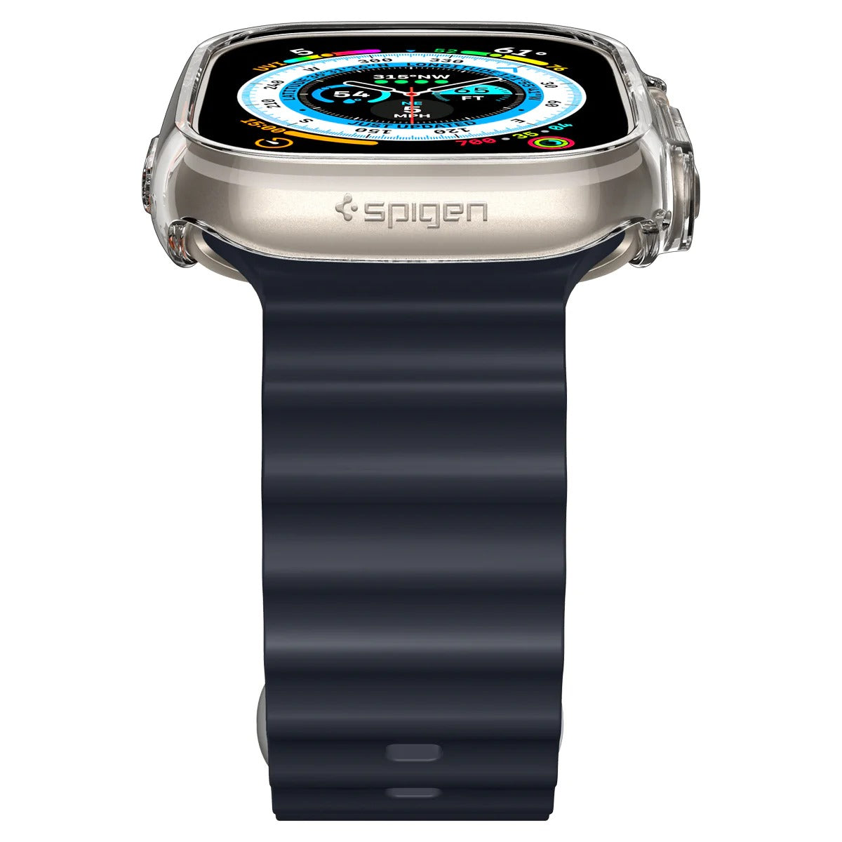 Schutzhülle Spigen Thin Fit für Apple Watch Ultra 3/2/1 49 mm, Transparent