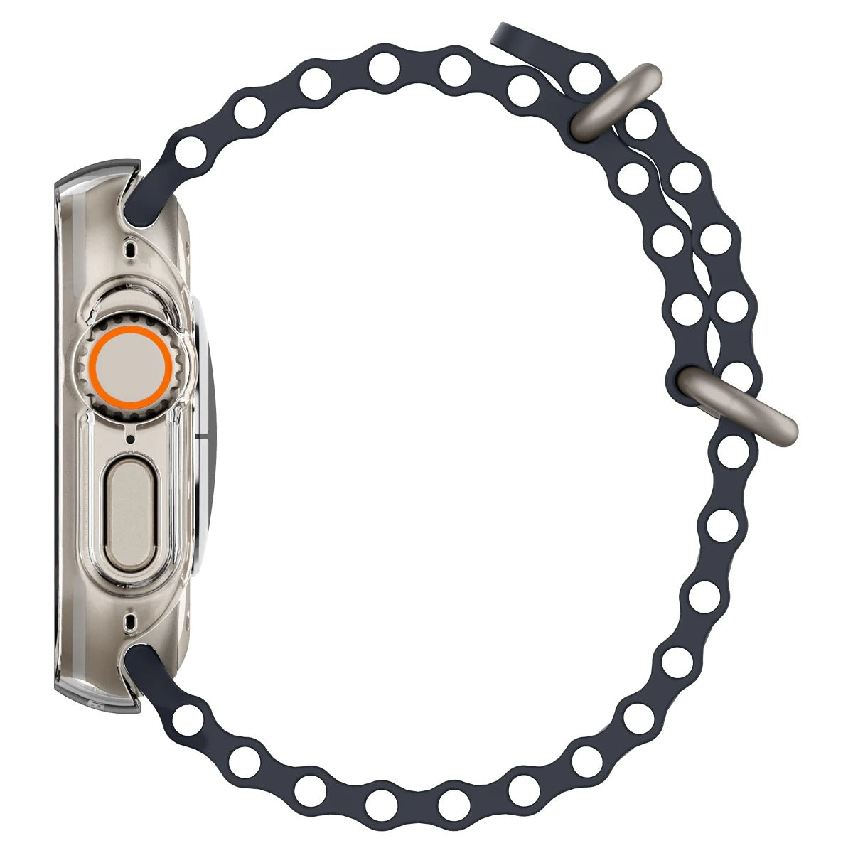 Schutzhülle Spigen Thin Fit für Apple Watch Ultra 3/2/1 49 mm, Transparent