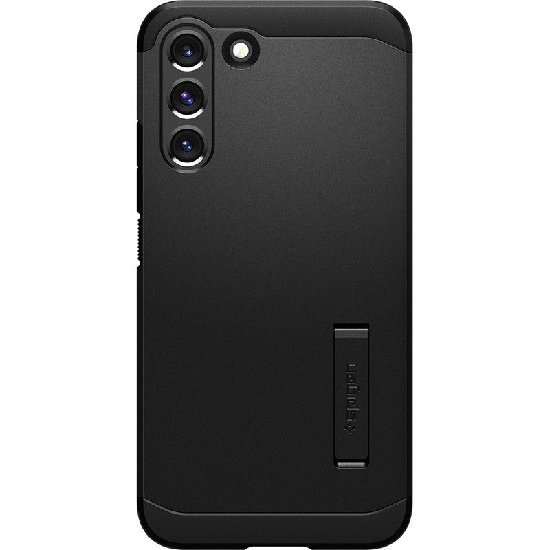 Schutzhülle Spigen Tough Armor für Galaxy S22 Plus, Schwarz