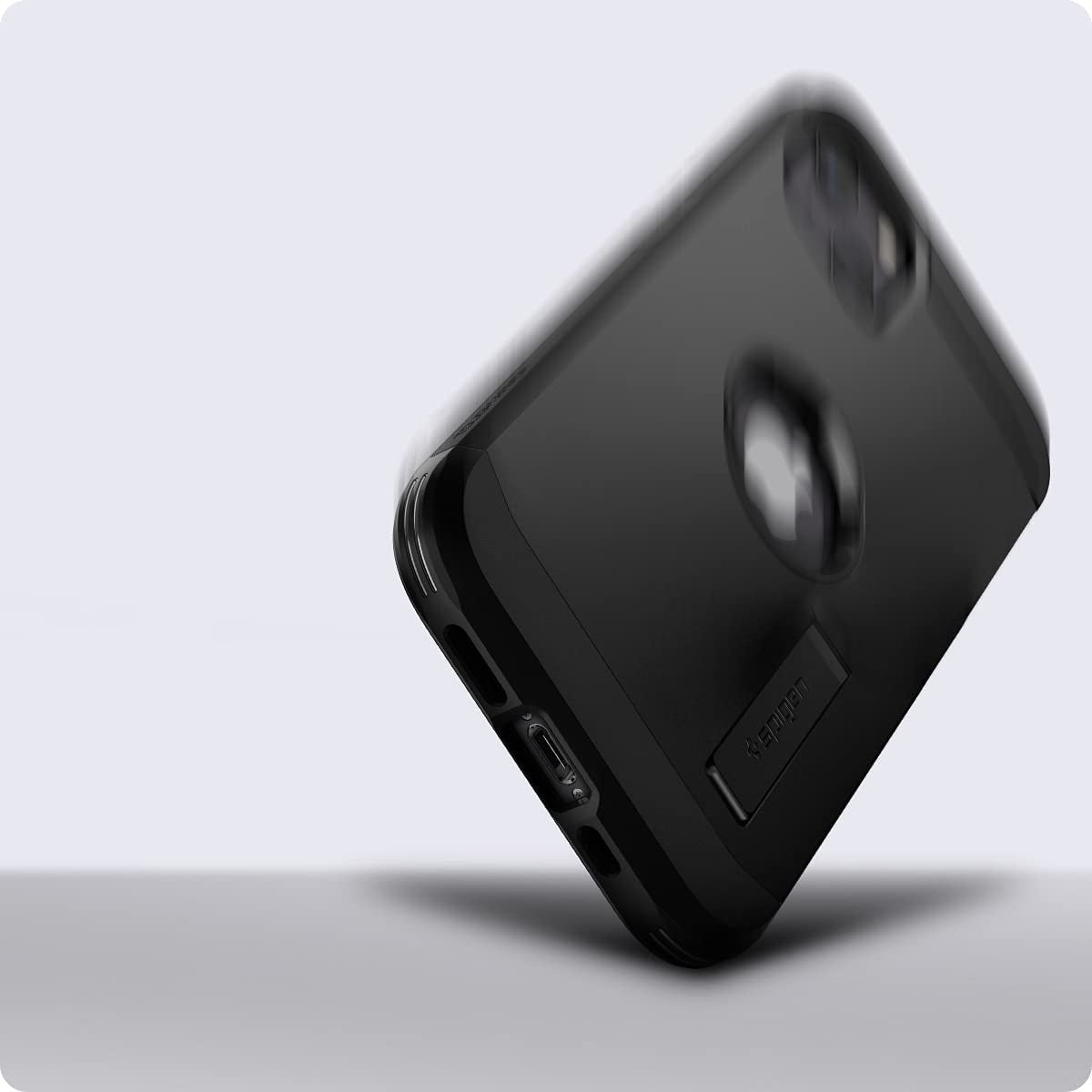 Schutzhülle Spigen Tough Armor für iPhone 13, Schwarz
