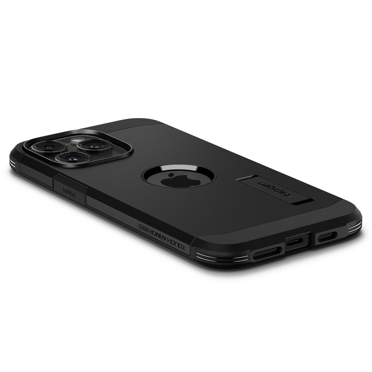 Schutzhülle Spigen Tough Armor Mag mit MagSafe für Apple iPhone 15 Pro Max, Schwarz
