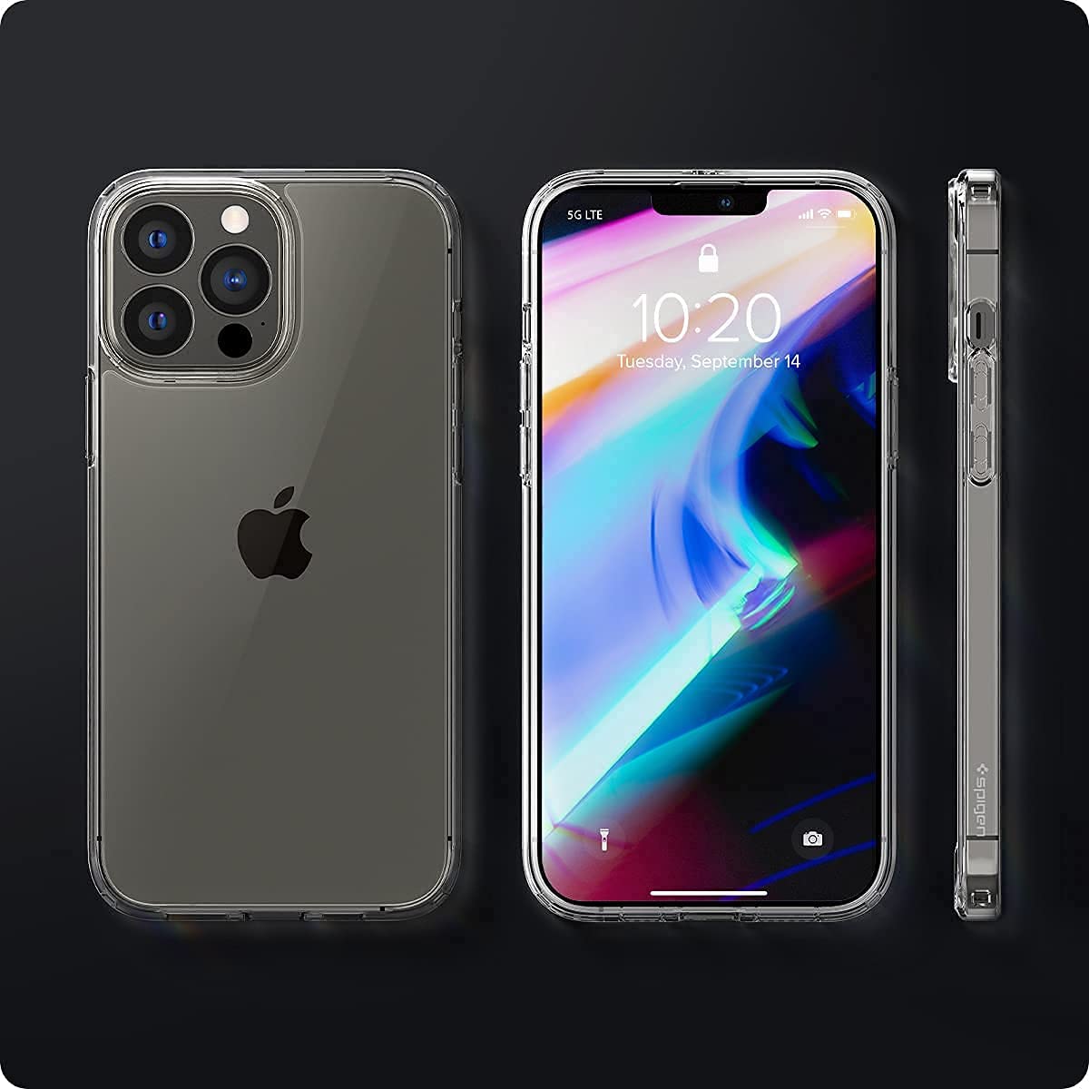 Schutzhülle Spigen Ultra Hybrid iPhone 13 Pro, Transparent