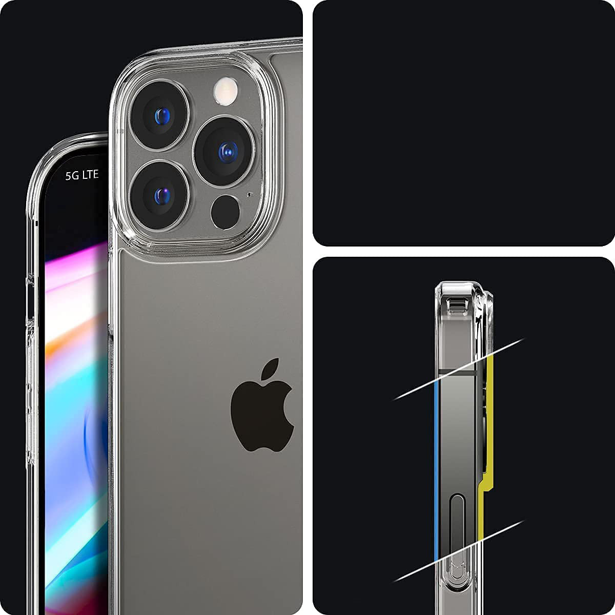 Schutzhülle Spigen Ultra Hybrid iPhone 13 Pro, Transparent