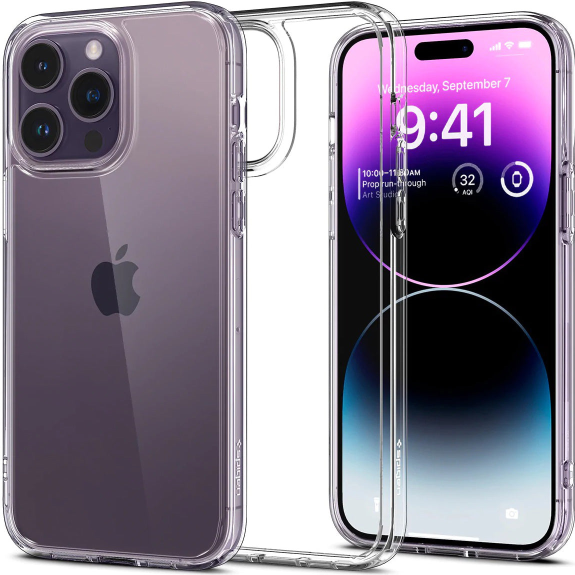 Schutzhülle Spigen Ultra Hybrid für iPhone 14 Pro Max, Transparent