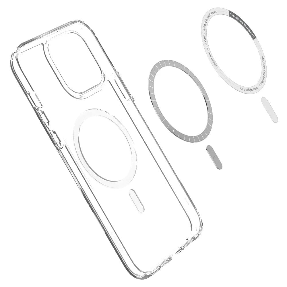 Schutzhülle Spigen Ultra Hybrid Mag MagSafe für iPhone 13 Pro, Weiß