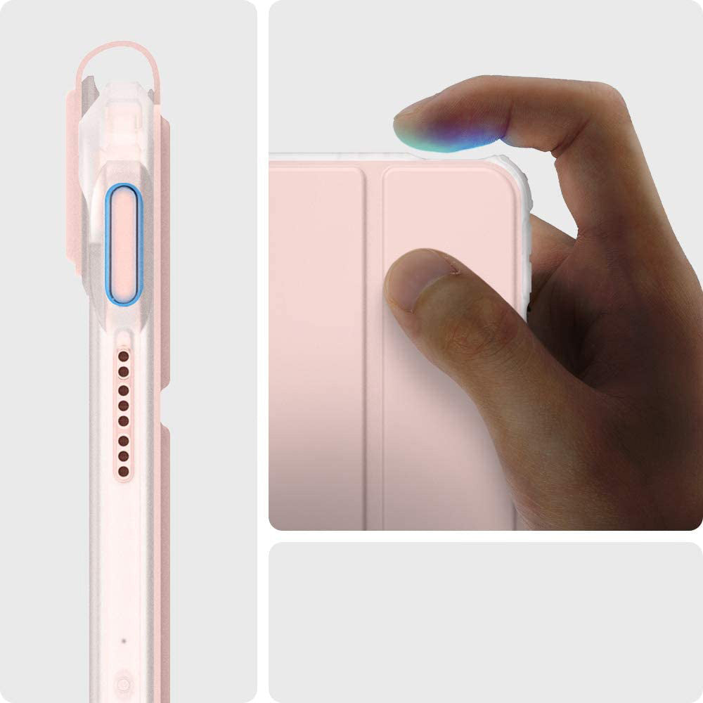 Schutzhülle für iPad Air 11" / 10.9" 2020-2026, Spigen Ultra Hybrid Pro, Rosa