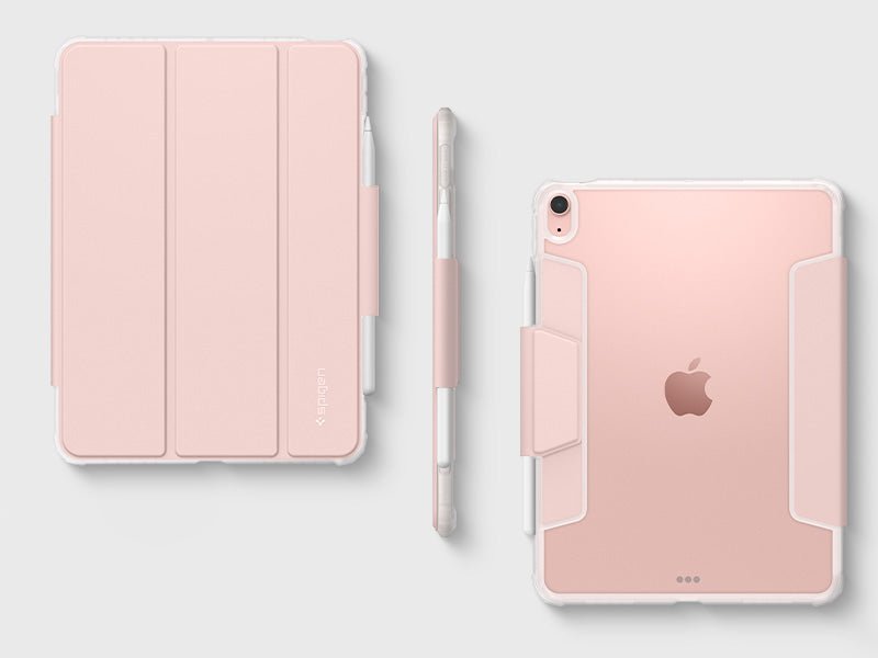 Schutzhülle für iPad Air 11" / 10.9" 2020-2026, Spigen Ultra Hybrid Pro, Rosa