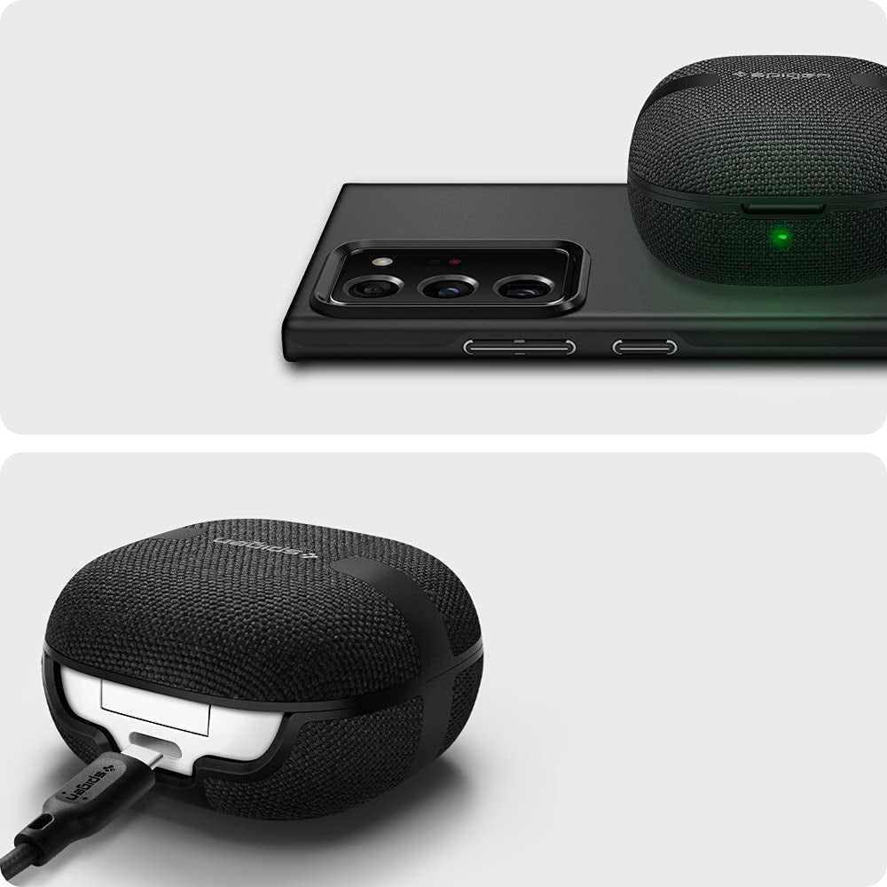 Schutzhülle Spigen Urban Fit für Galaxy Buds FE / Buds 2 Pro / Buds 2 / Pro / Live, Schwarz
