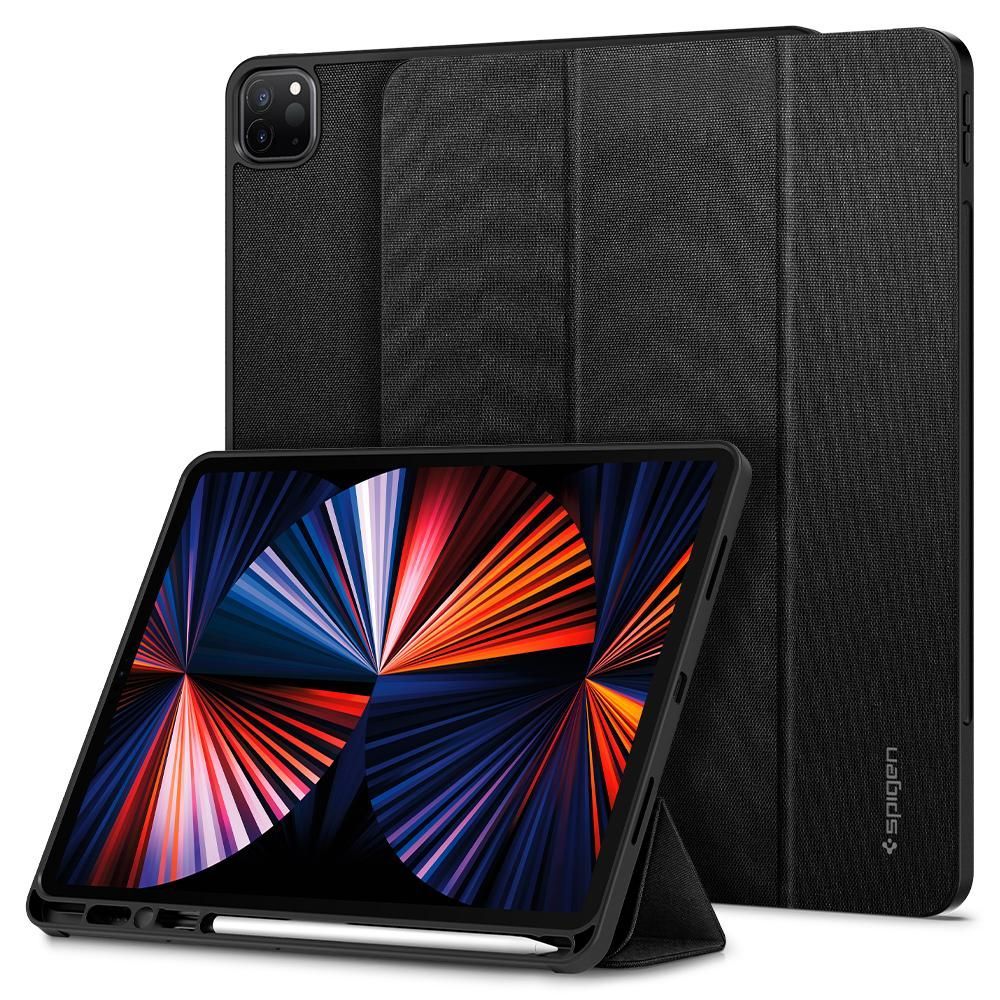 Schutzhülle Spigen Urban Fit für iPad Pro 12.9 6/5 gen. (2022/2021), Schwarz