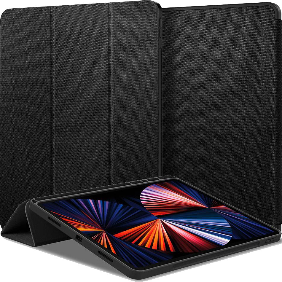 Schutzhülle Spigen Urban Fit für iPad Pro 12.9 6/5 gen. (2022/2021), Schwarz