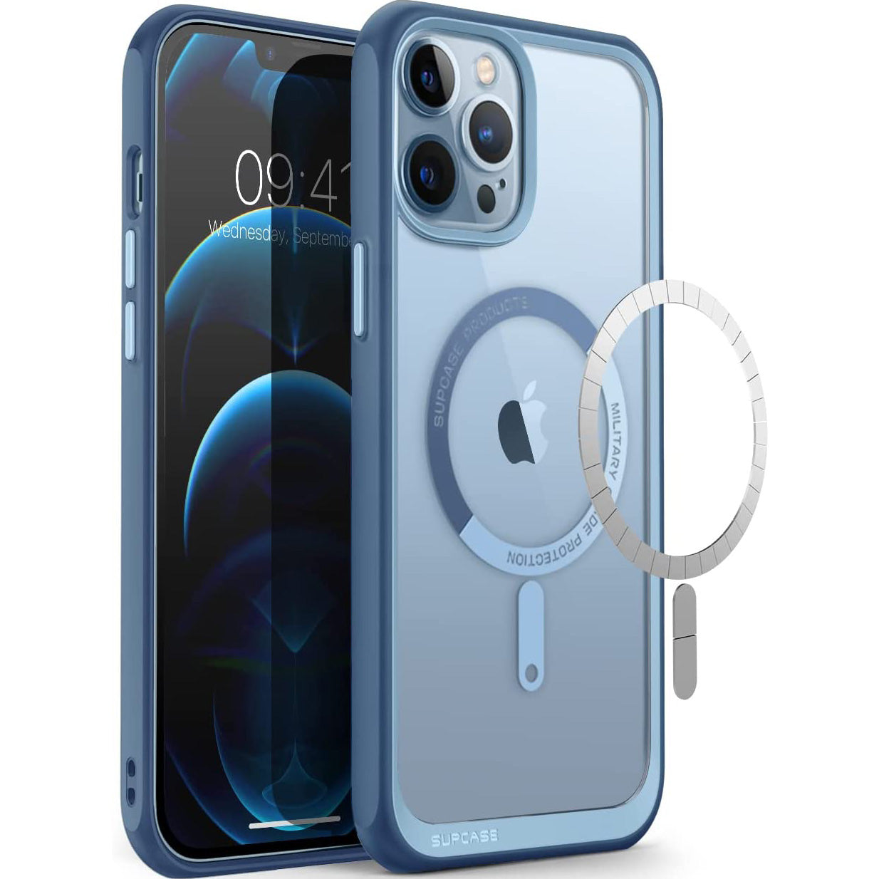 Schutzhülle Supcase UB Mag MagSafe für iPhone 13 Pro, Blau