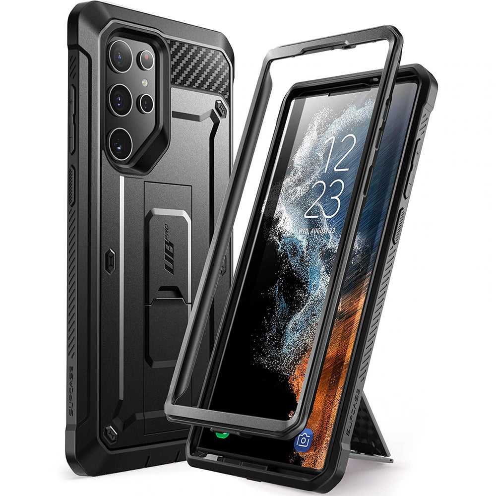 Schutzhülle Supcase UB Pro noSP für Galaxy S22 Ultra 5G, Schwarz
