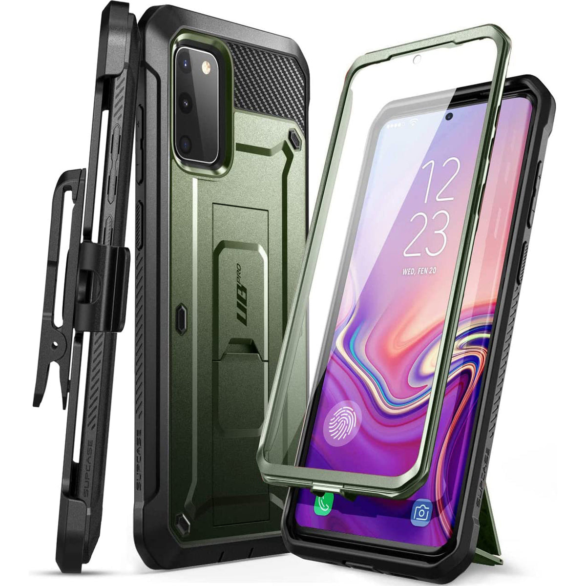 Schutzhülle Supcase UB Pro SP für Galaxy S20 FE, Grün