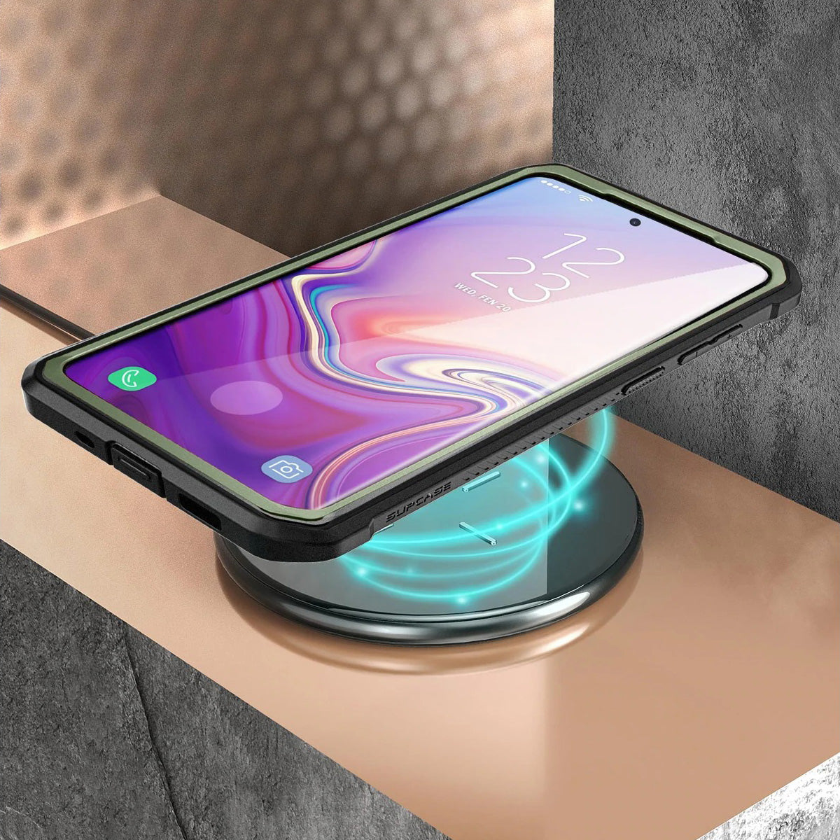 Schutzhülle Supcase UB Pro SP für Galaxy S20 FE, Grün