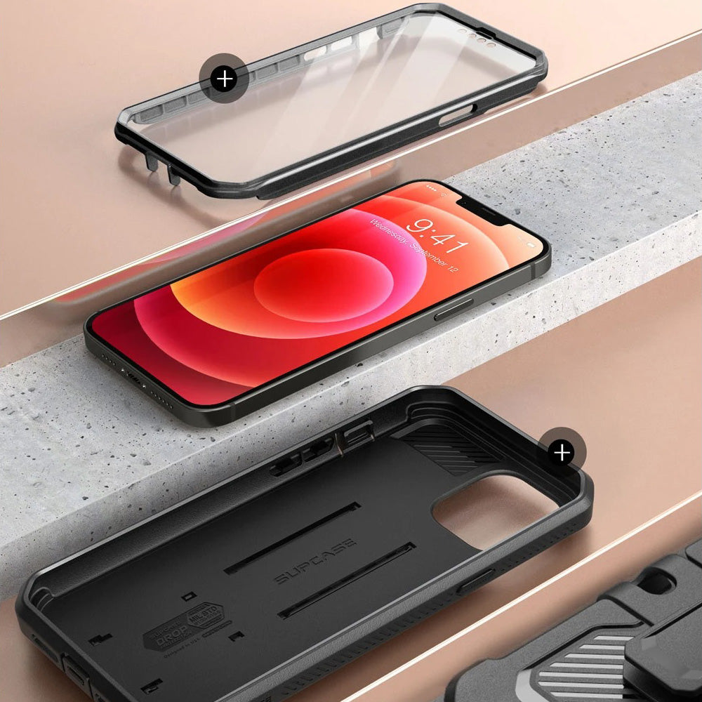 Schutzhülle Supcase UB Pro SP für iPhone 13 Pro, Schwarz