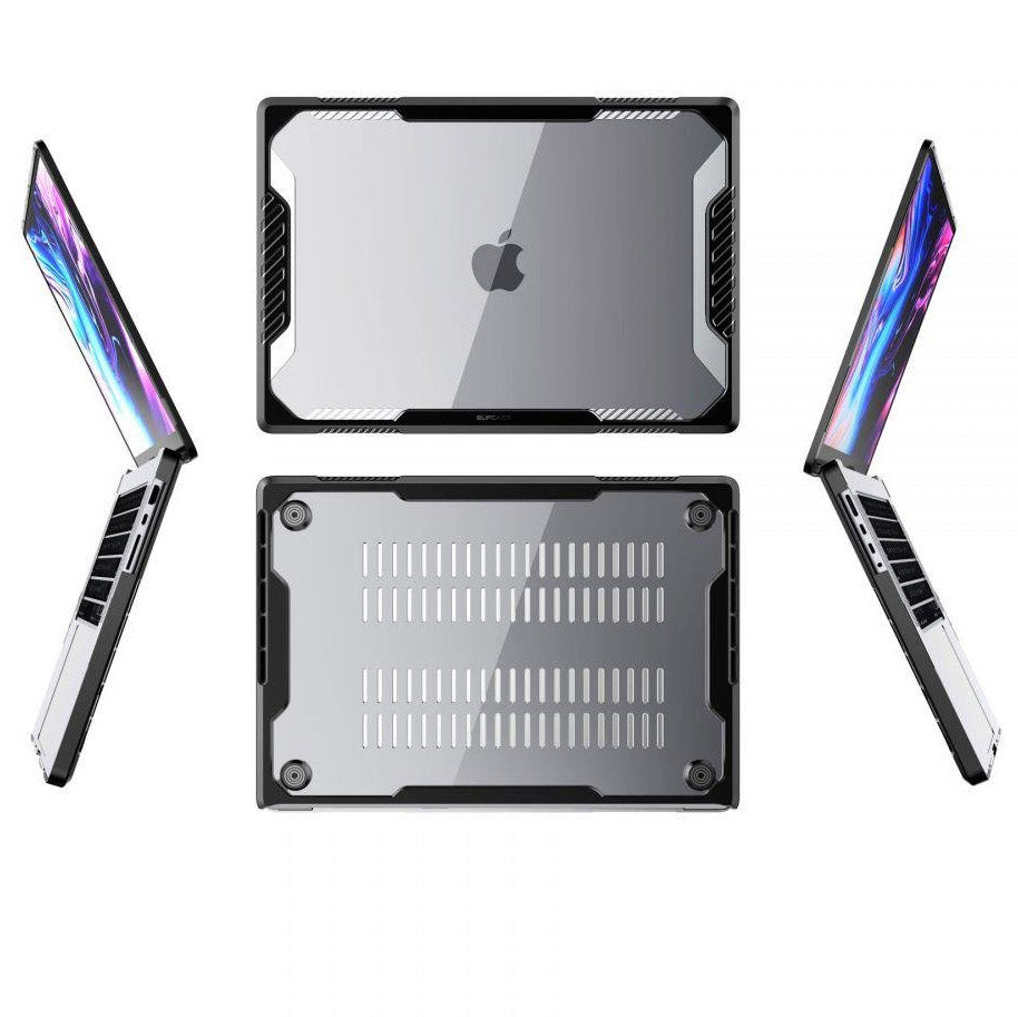 Schutzhülle Supcase Unicorn Beetle UB für MacBook Pro 16" 2021-2026, Schwarz