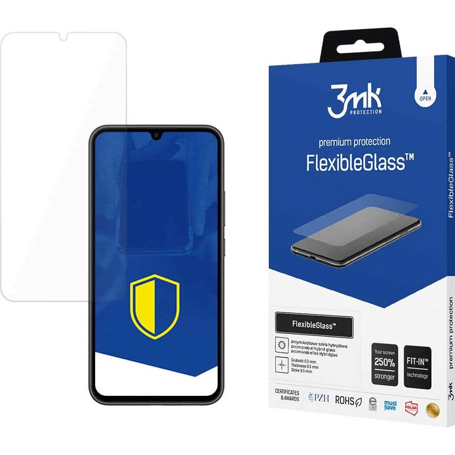 Hybridglas 3mk Flexible Glass für Galaxy A34 5G