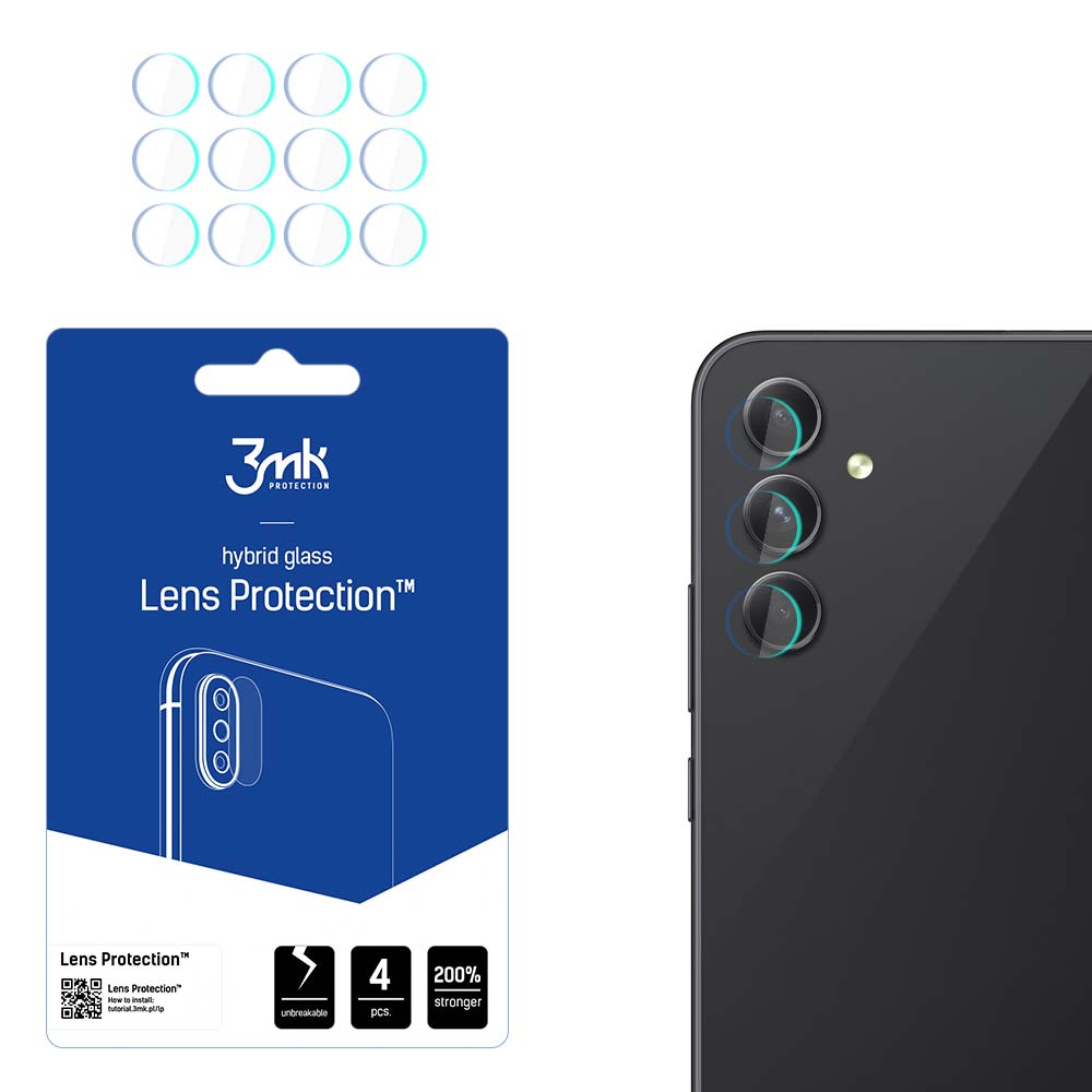 Objektivschutz 3mk Lens Protection für Galaxy A54 5G, 4 Sätze