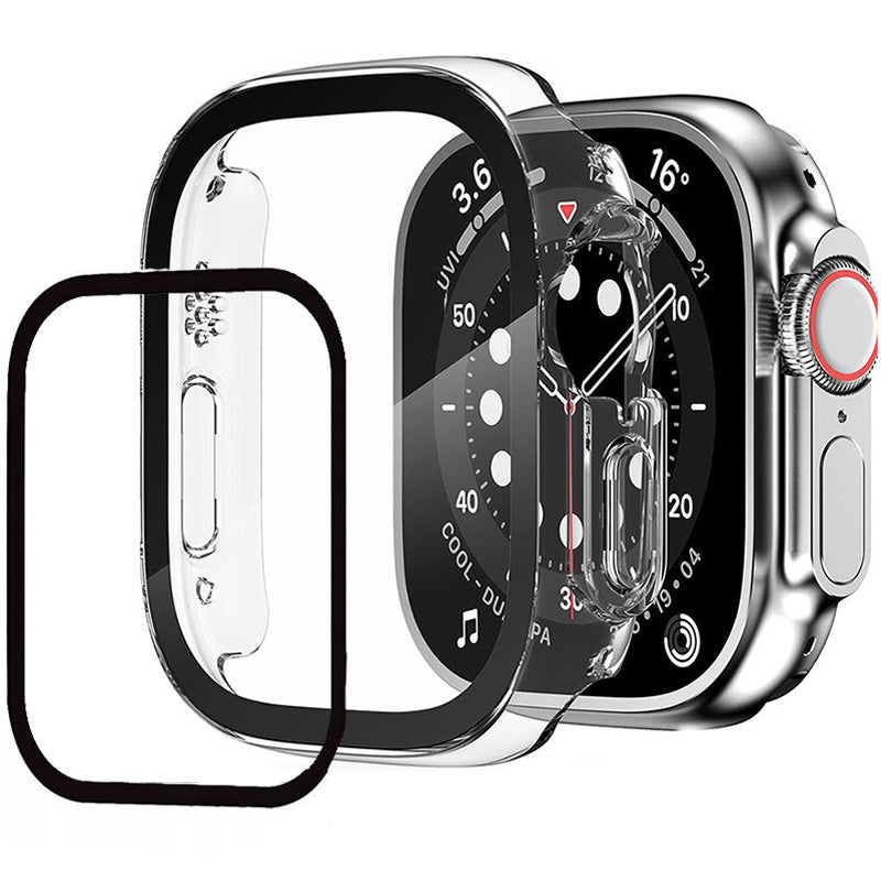 Schutzhülle + Glas Tech-Protect 360Defense für Apple Watch Ultra 3/2/1 49 mm, Transparent