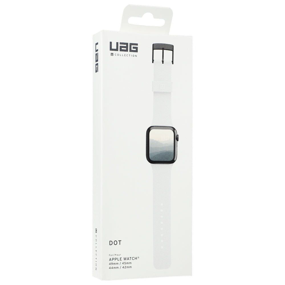 Armband UAG U Dot für Apple Watch 49/46/45/44 mm, Weiß