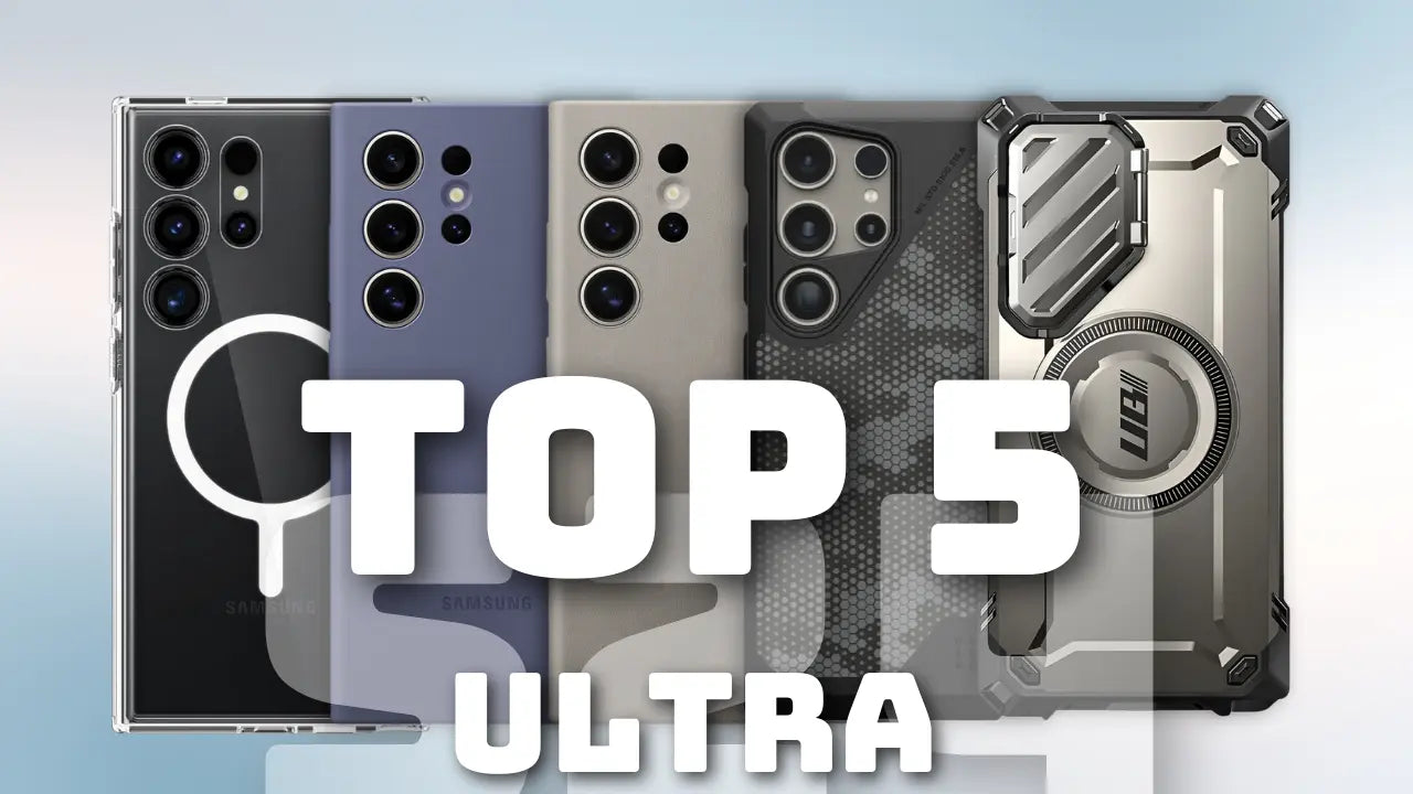 Samsung Galaxy S24 Ultra: Schauen Sie sich unsere TOP 5-HÜLLE an!