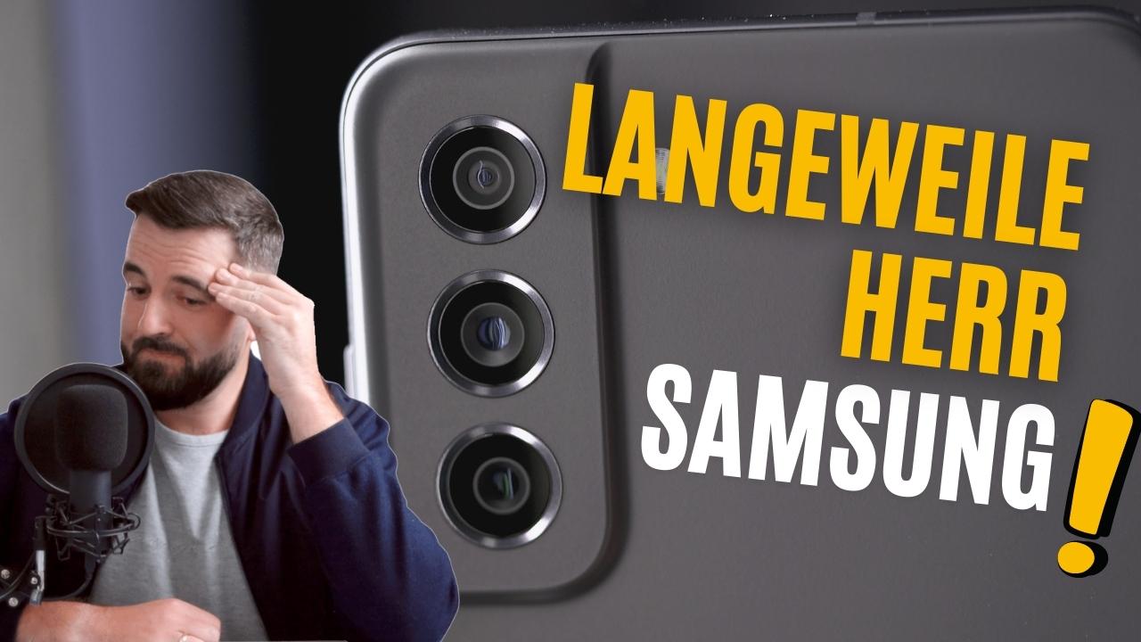 SAMSUNG GALAXY S21 FE | LANGWEILIGES HANDY UND SCHWIERIGE ÜBERPRÜFUNG