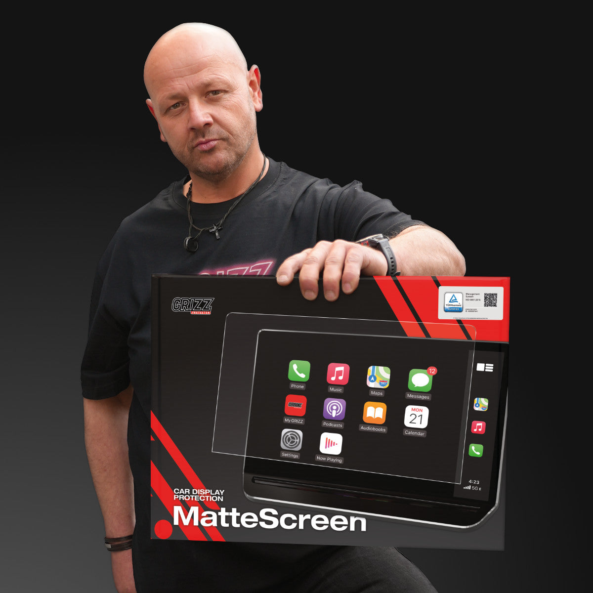 Keramische Autodisplayfolie für MG Cyberster (2025), Grizz Protector