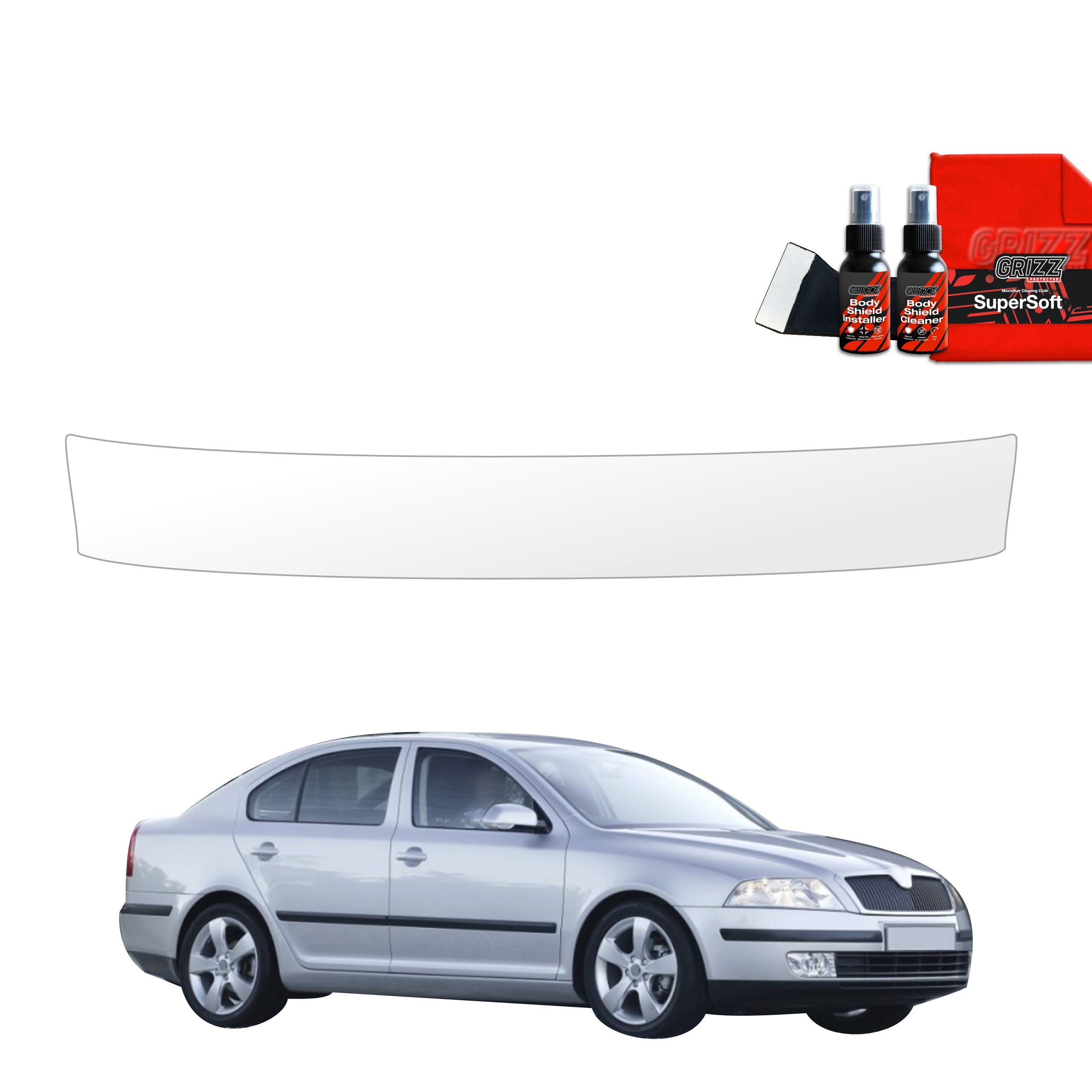 Schutzfolie Grizz Protector für Ladekante - Skoda Octavia 2 (2004-2008)