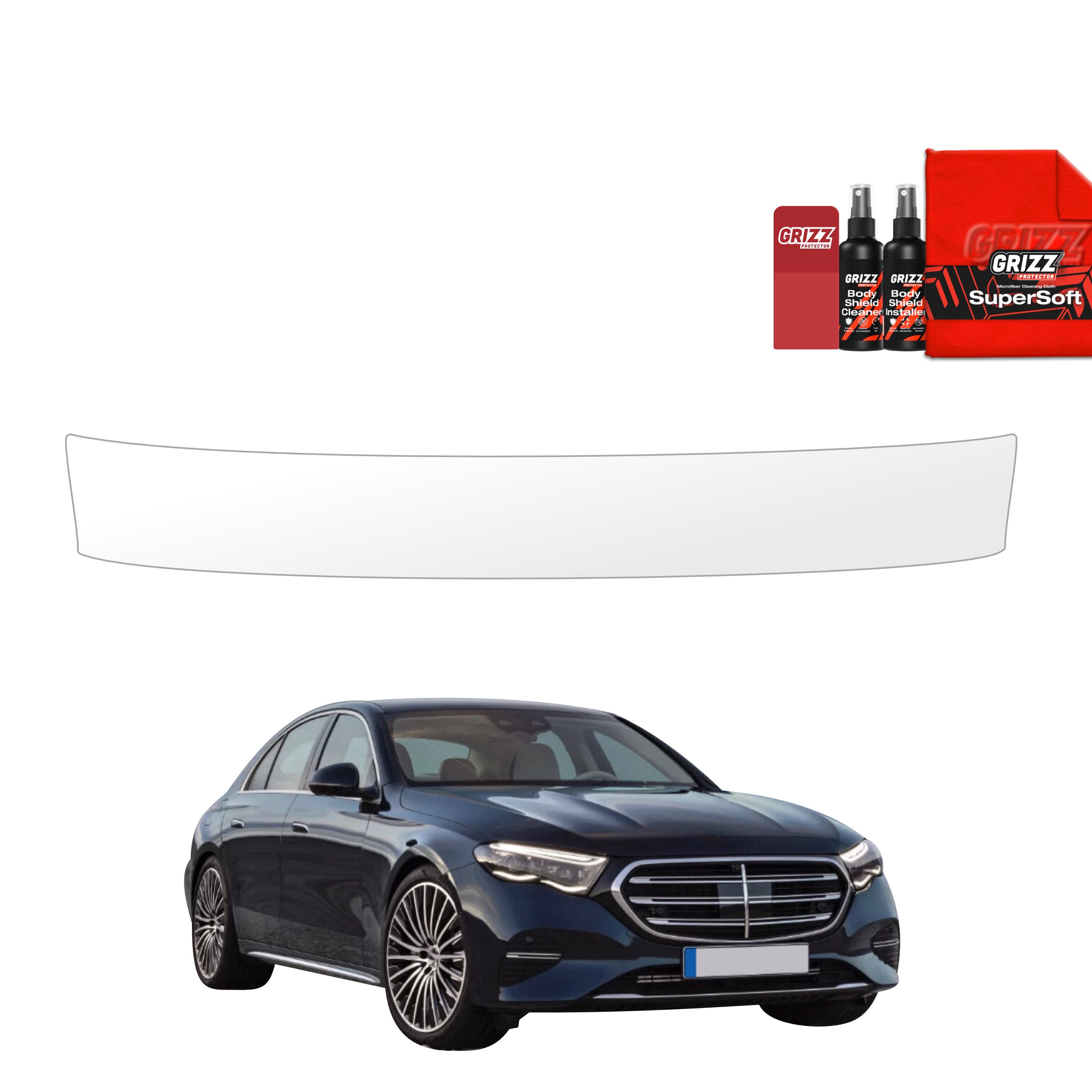 Schutzfolie Grizz Protector für Ladekante - Mercedes E Klasse (2016-2023)