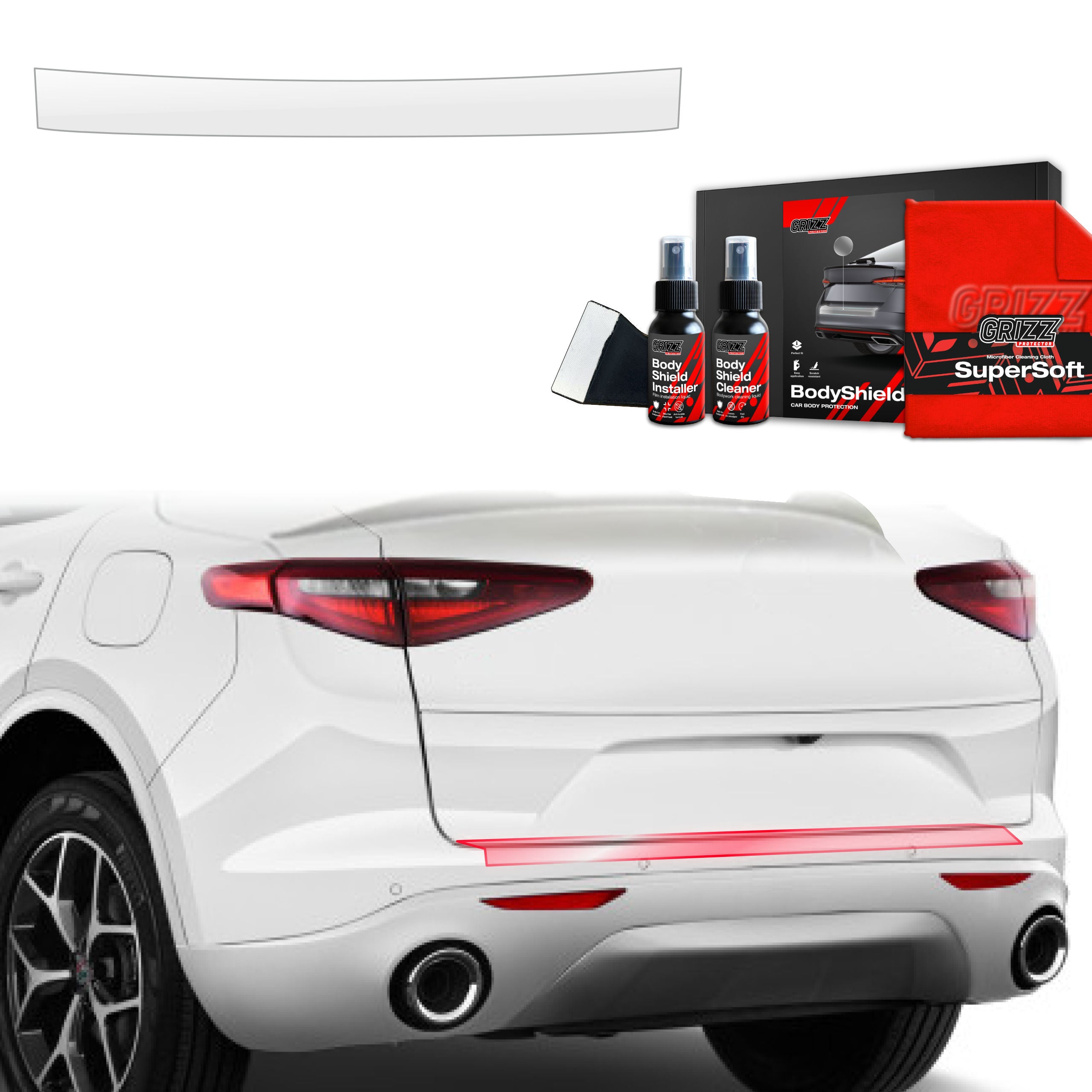 Schutzfolie Grizz Protector für Ladekante - Alfa Romeo Stelvio (2023-2026)