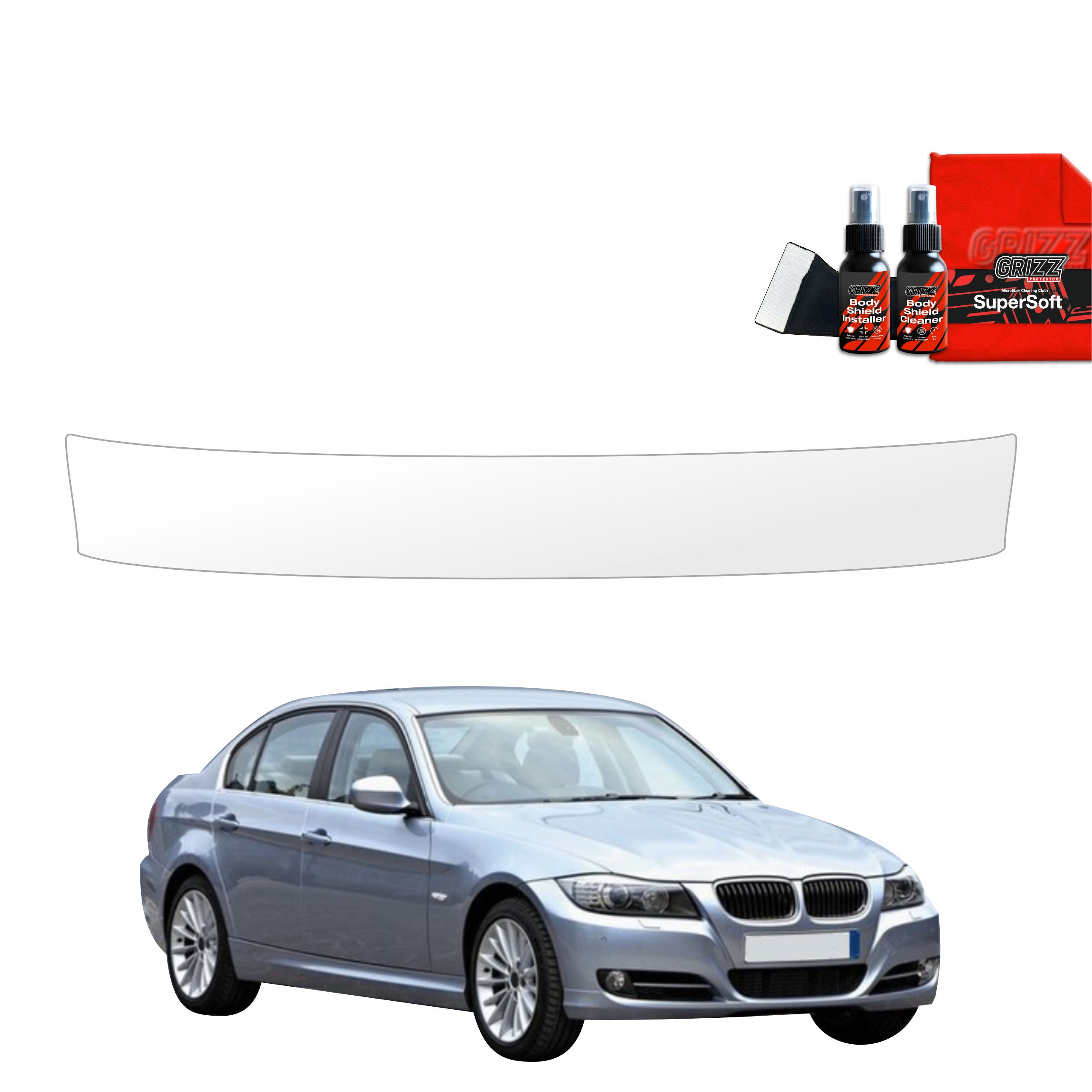 Schutzfolie Grizz Protector für Ladekante - BMW 3 E90 Sedan Pre-LCI (2004-2008)